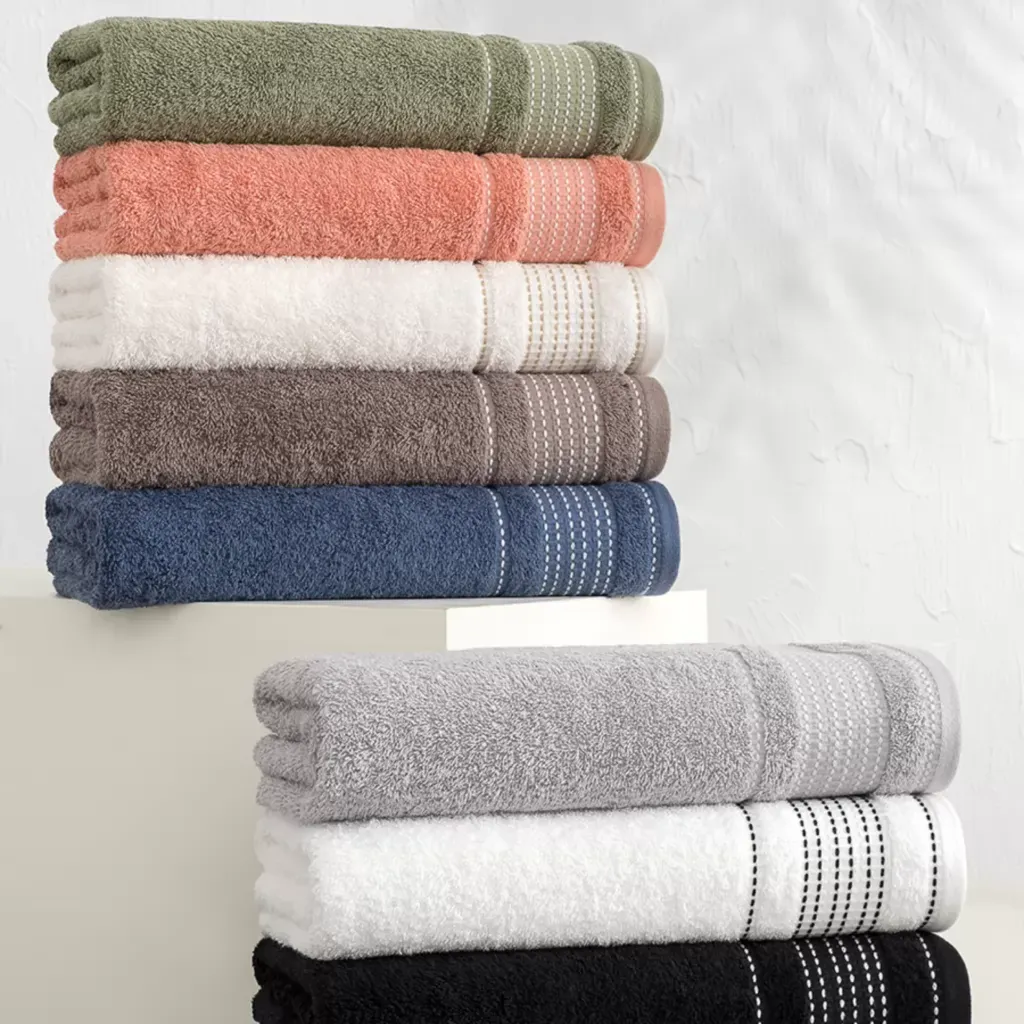 Textures Striped Towel