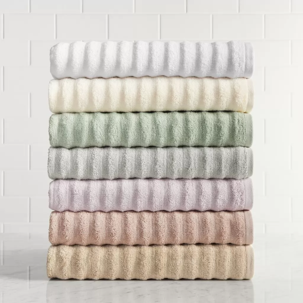 Textures Striped Towel