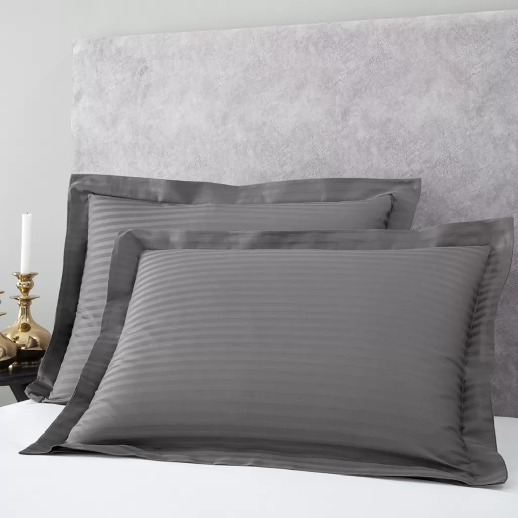 Sateen Stripe Pillowcase